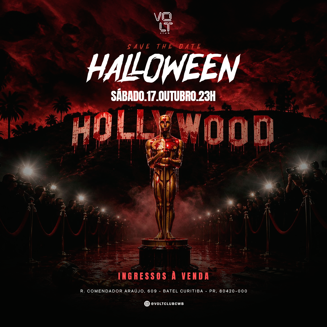 Capa de HALLOWEEN VOLT CLUB 2026
