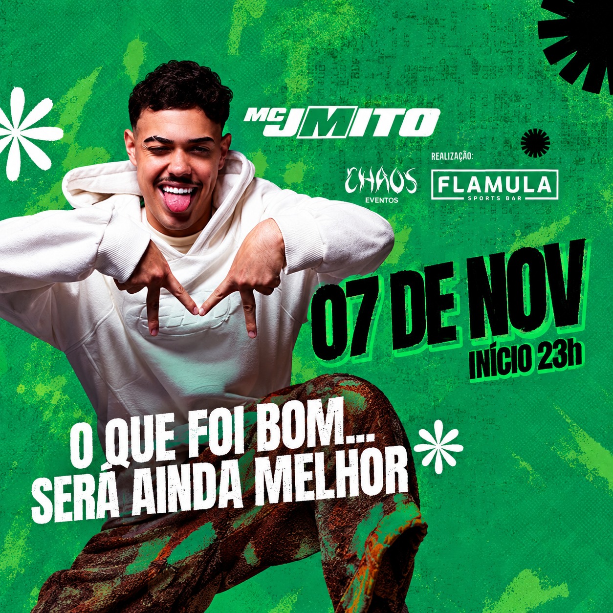 Capa de 2ª EDIÇÃO - Chaos x Flâmula com MC J MITO