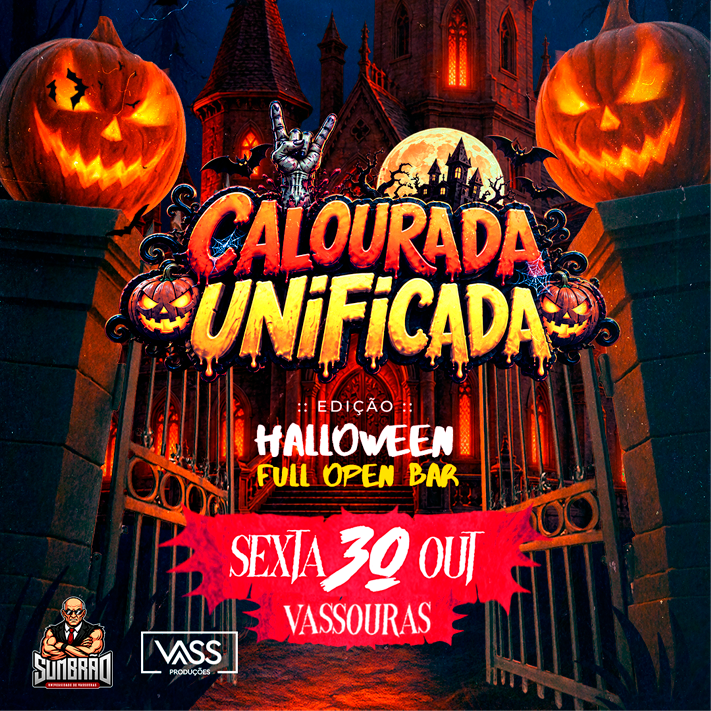 Halloween Unificado - Full Open Bar