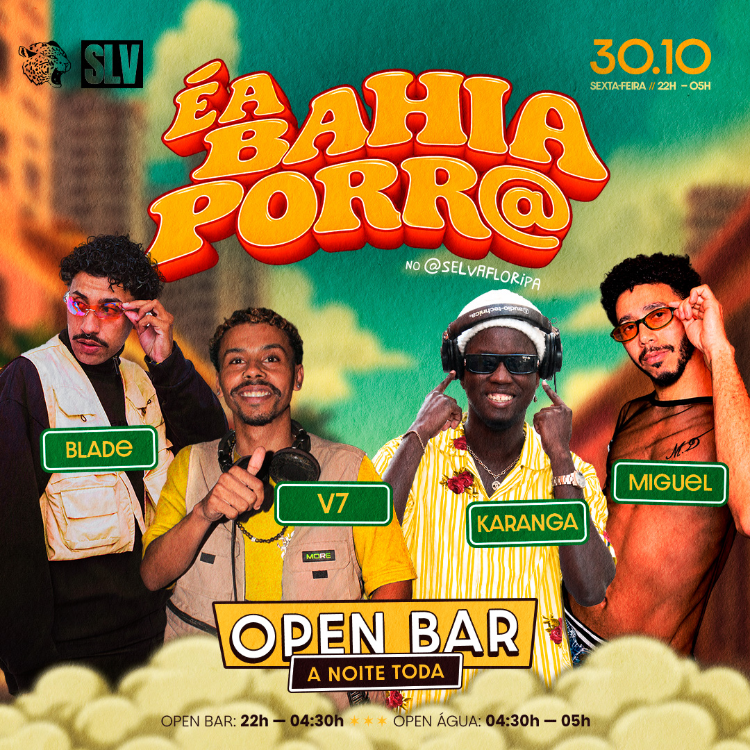 Capa de É A BAHIA PORR@ - OPEN BAR