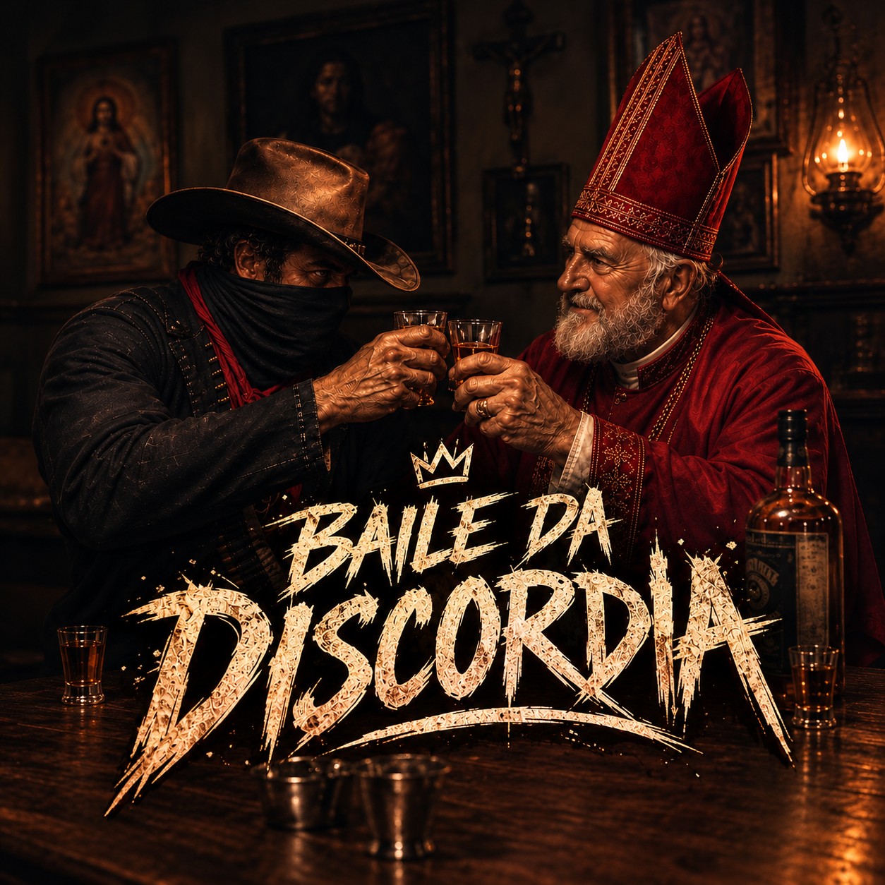 Capa de BAILE DA DISCÓRDIA