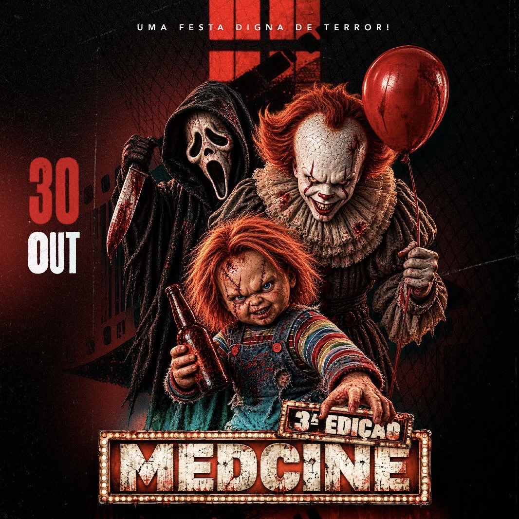 Capa de MEDCINE 3 ª EDIÇÃO- UMA NOITE DE TERROR
