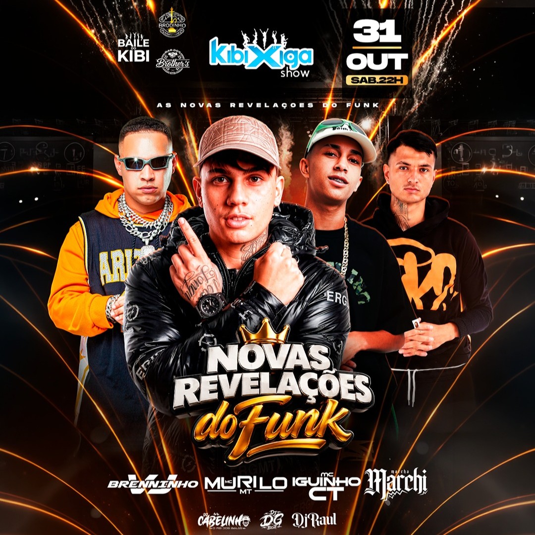 Capa de BAILE DO KIBI • MURILO MT • IGUINHO CT • BRENNINHO • MARCHI