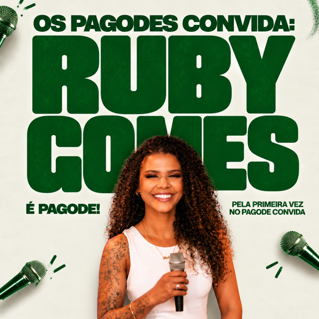 Capa de PAGODE CONVIDA: RUBY GOMES