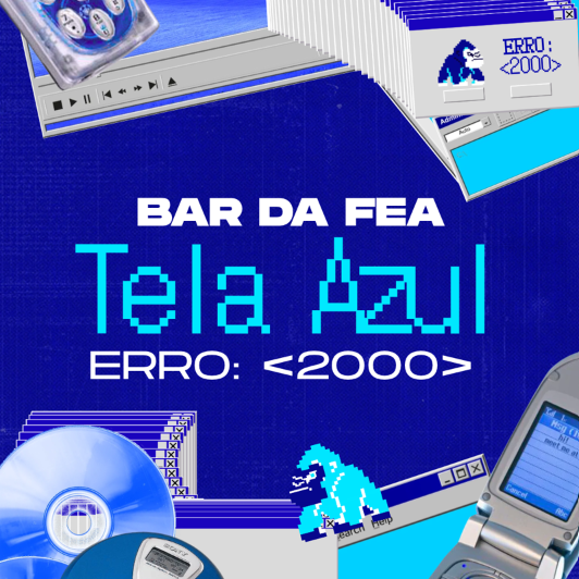 Capa de Bar da Fea - Tela Azul