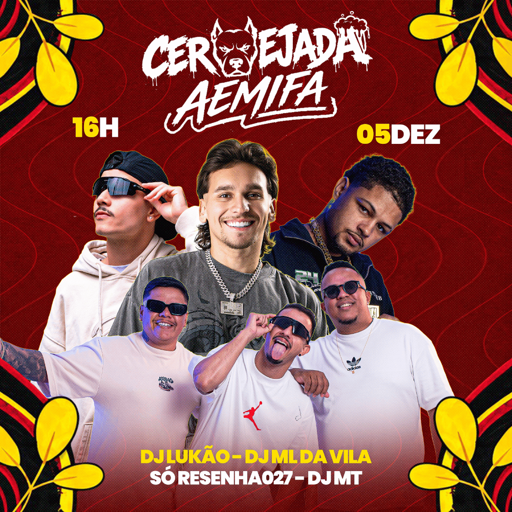 Capa de CERVEJADA AEMIFA - 2K26
