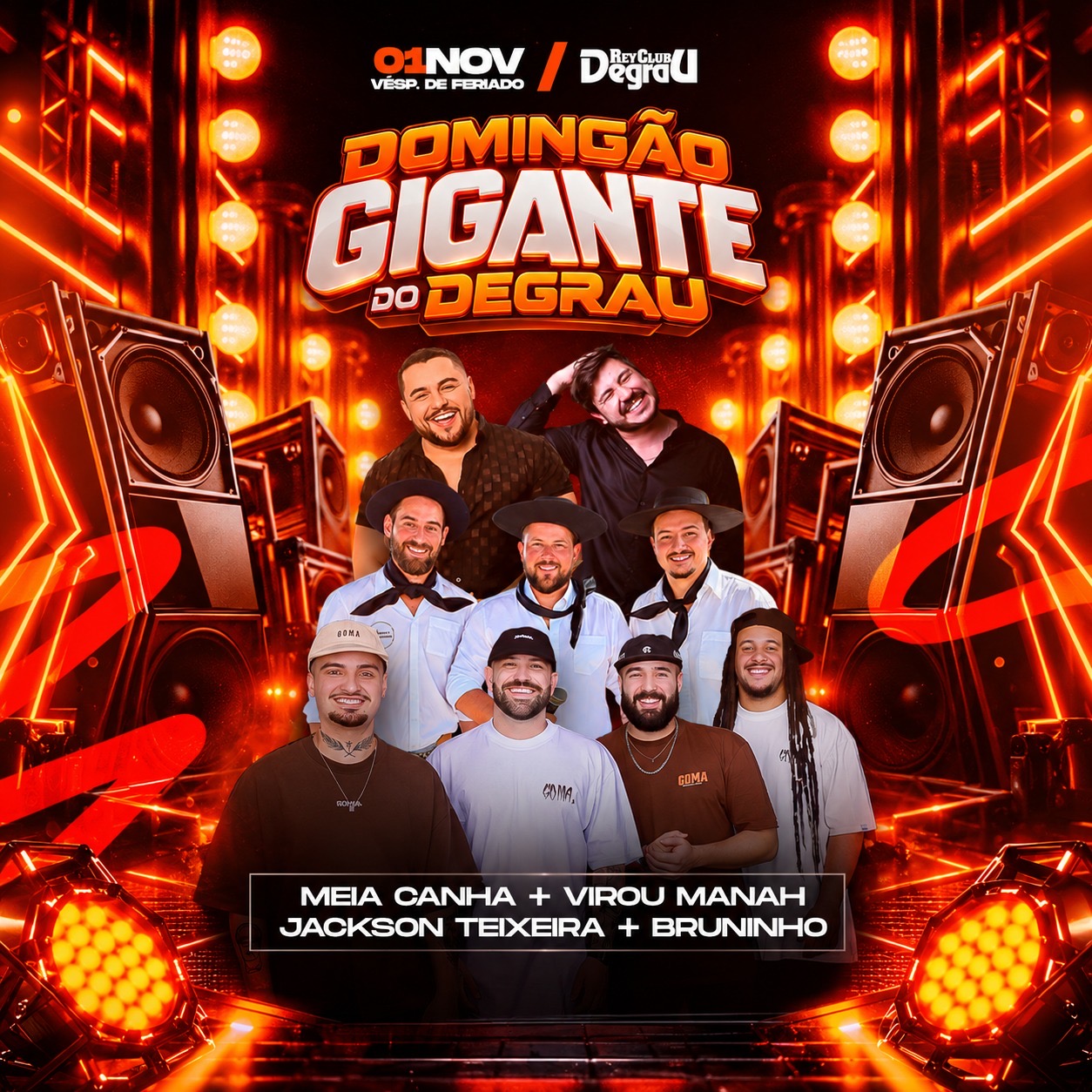 Capa de DOMINGÃO GIGANTE DO DEGRAU