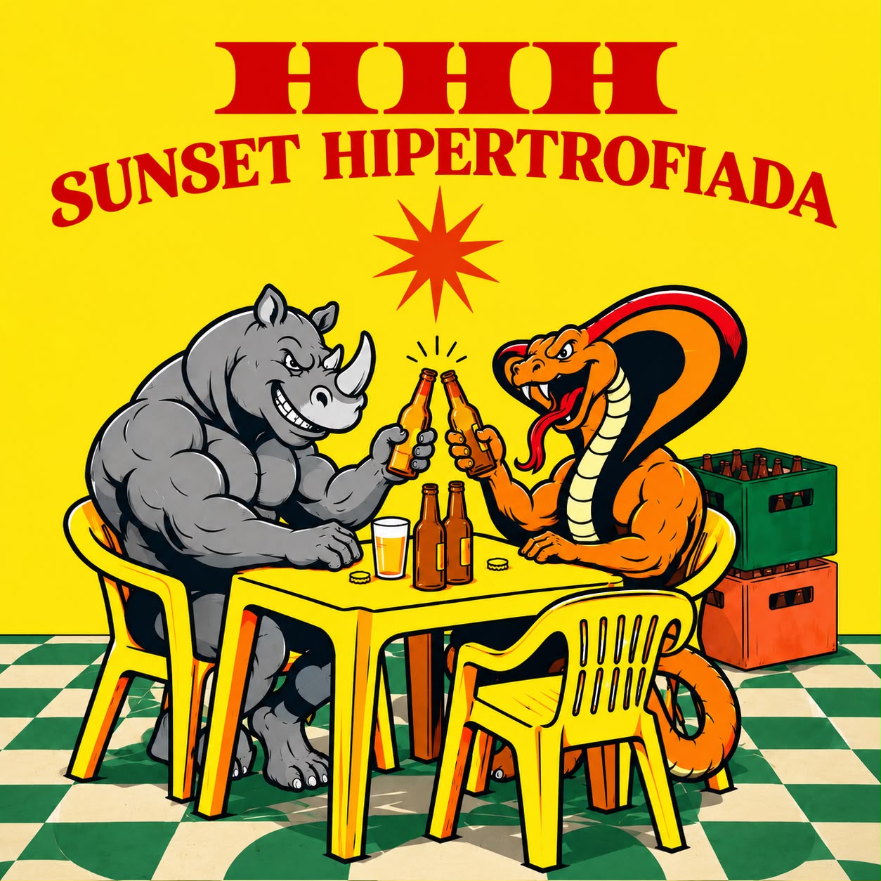 Capa de HHH - SUNSET HIPERTROFIADA