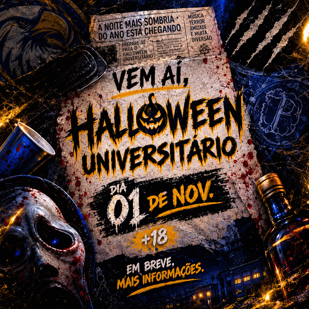Halloween Universitário Aguias + lapse