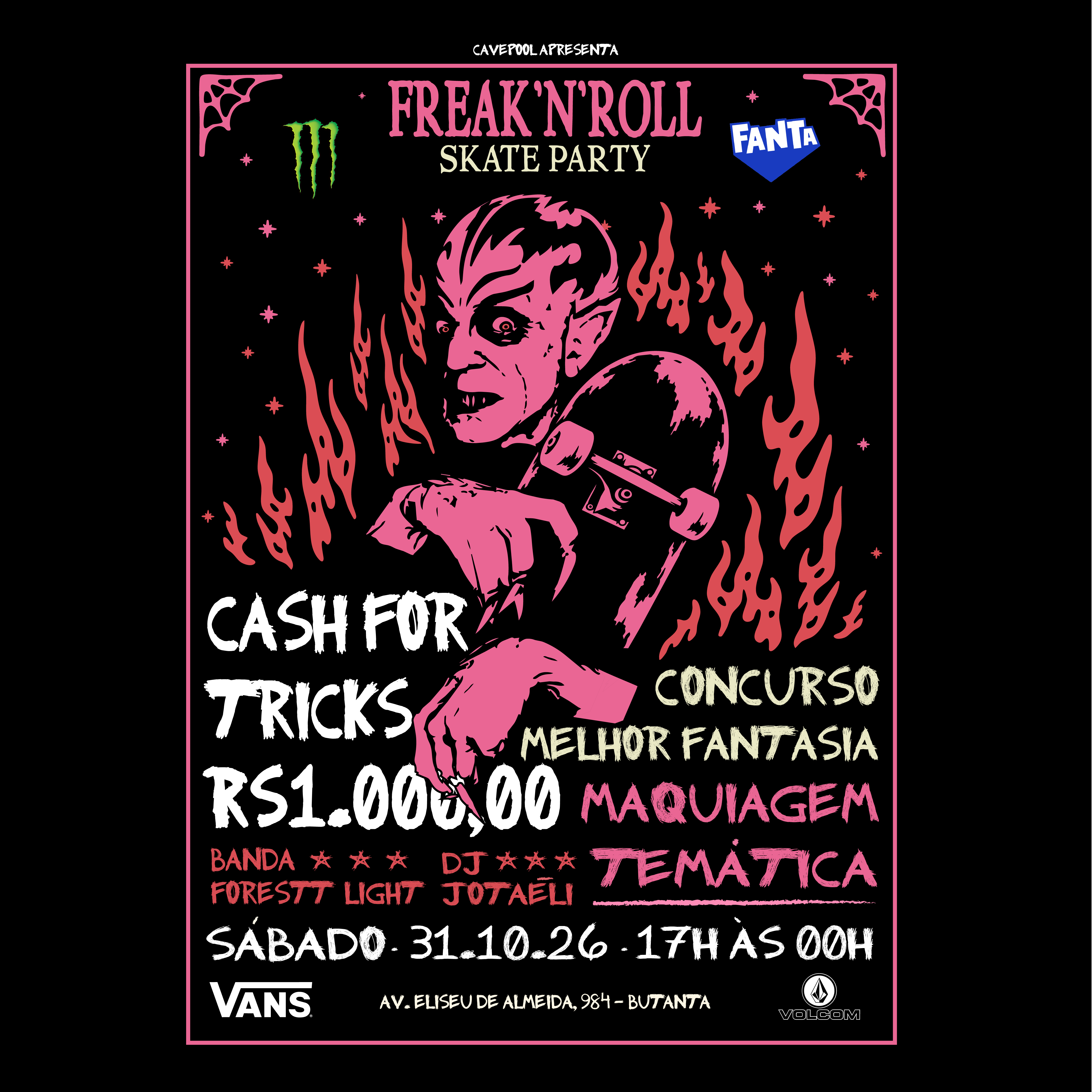 Capa de FREAK'N'ROLL