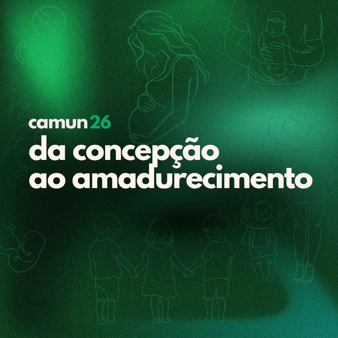 Capa de CAMUN 2026: da concepção ao amadurecimento