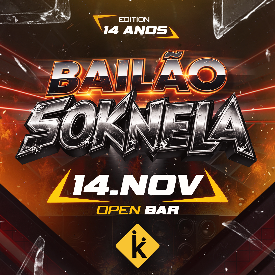 Capa de BAILÃO SOKNELA 14 ANOS EDITION