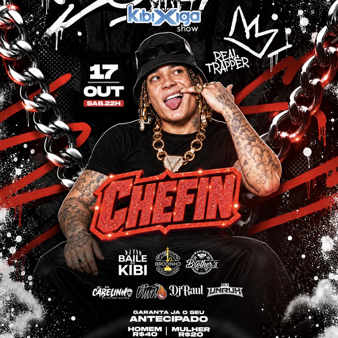 Chefin no Baile do Kibi