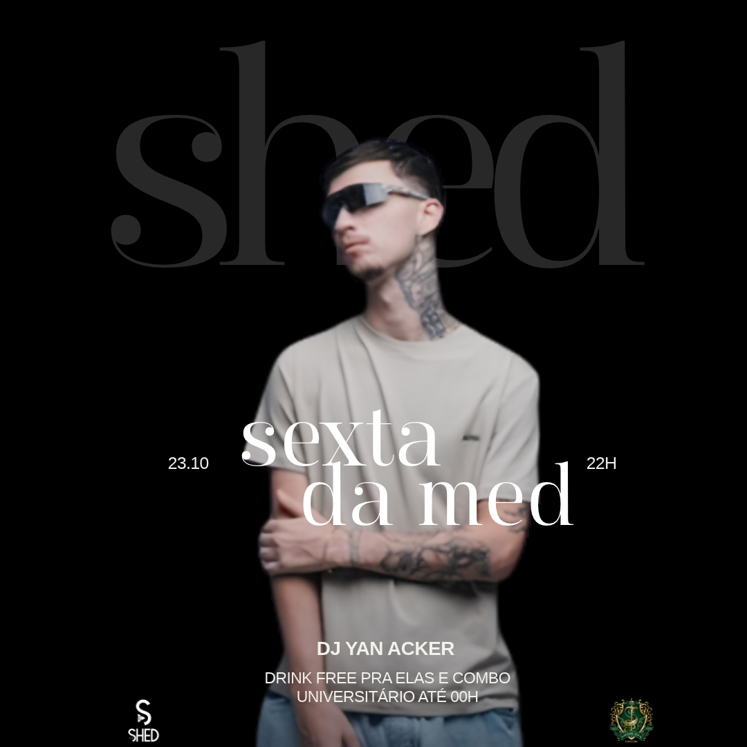 Capa de Sexta da Med - Shed