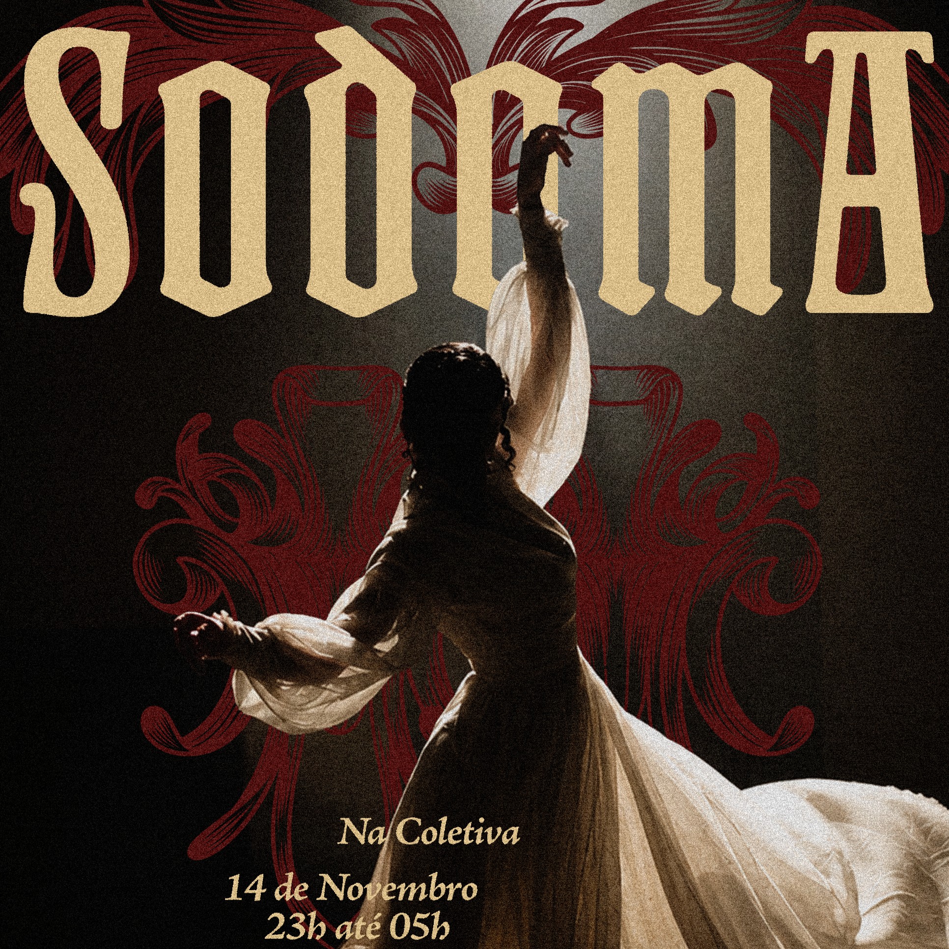 Capa de Sodoma Halloween