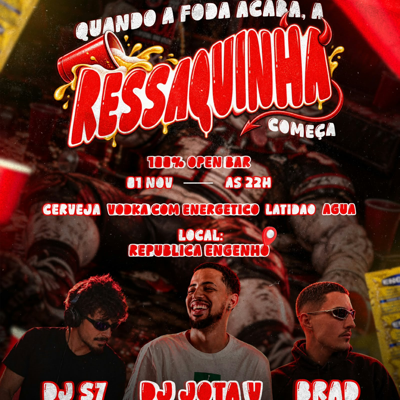 Capa de RESSAQUINHA DAS ATLÉTICAS