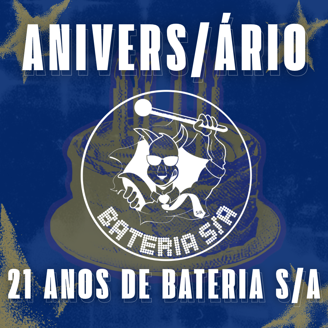 Capa de AniverS/Ario: 21 anos de Bateria S/A