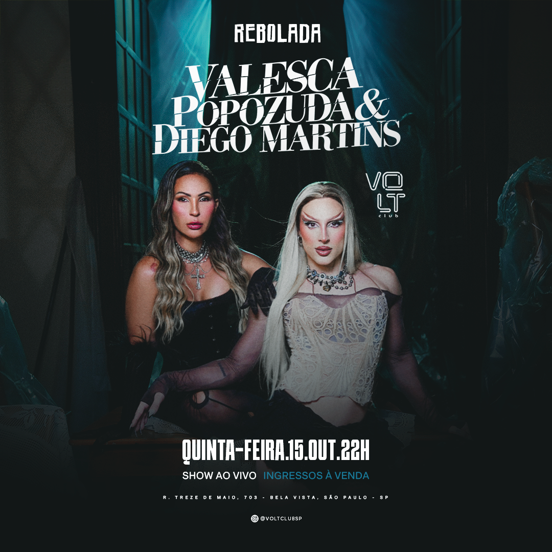 Capa de REBOLADA COM VALESCA POPOZUDA & DIEGO MARTINS